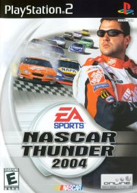 NASCAR Thunder 2004 Playstation 2 US box art